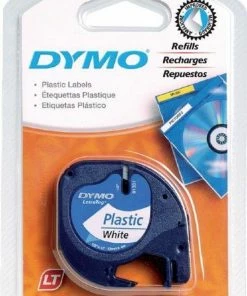 Flash-uitverkoop 🧨 DYMO LetraTag Plastic Labels | Origineel | 12 Mm X 4 M Op Rol | Zwart Afdrukken Op Witte Labels | Voor LetraTag-labelmakers 🤩 -ACROPAQ Shop 550x832 1