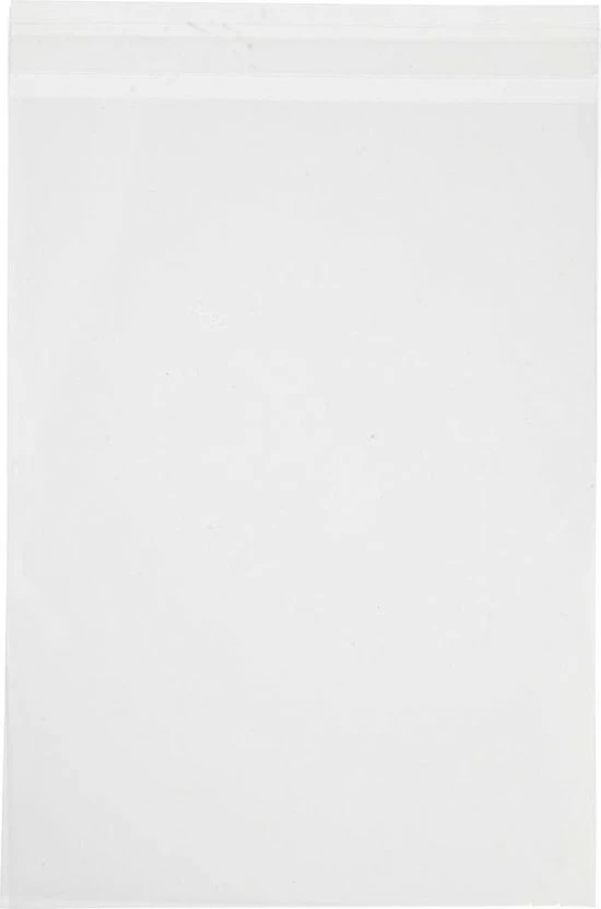 Kopen ✨ Creotime Cellofaan Zakjes 23 X 16,8 Cm 50 Stuks Transparant ✔️ 3 Kopen ✨ Creotime Cellofaan Zakjes 23 X 16,8 Cm 50 Stuks Transparant ✔️