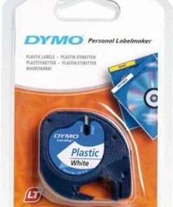 Flash-uitverkoop 🧨 DYMO LetraTag Plastic Labels | Origineel | 12 Mm X 4 M Op Rol | Zwart Afdrukken Op Witte Labels | Voor LetraTag-labelmakers 🤩 -ACROPAQ Shop 550x833 1