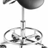 Beste Verkoop 🛒 Merkloos Zadelkruk - Met Voetring - Tabouret In Hoogte Verstelbaar - Knipkruk - 42cm Max 63cm - Ergonomisch ✨ -ACROPAQ Shop 550x835